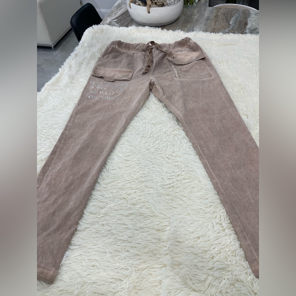 Men's Stylish Brown Cargo Pants